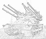 Coloring Pages Tanks Tank Filminspector sketch template