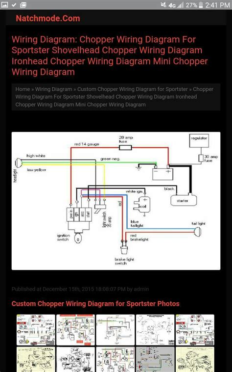 harley evo chopper wiring diagram infoupdateorg