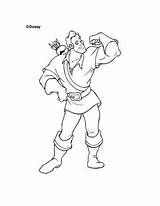 Beast Gaston sketch template