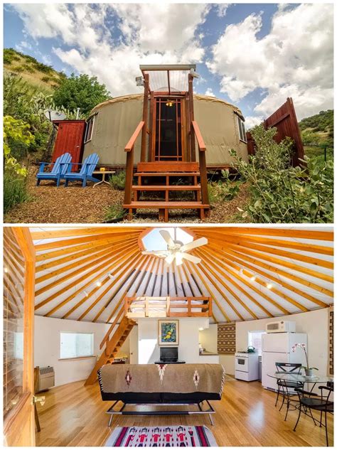 yurt options  glamping business insider