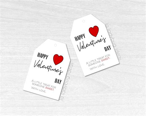 valentines gift tags gift tags  valentines day etsy