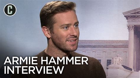 Armie Hammer On How On The Basis Of Sex Made Him A Better Husband