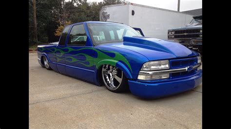 retired  chevy  show truck body dropped slammed lays