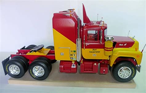 mack serie   model truck kits diecast trucks car model