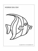 Reef Coral Fish Printable Firstpalette Fishes Coloring Pages Template Drawing Templates Printables Stencil Moorish Idol Crafts Kids Ocean Drawings Preschool sketch template