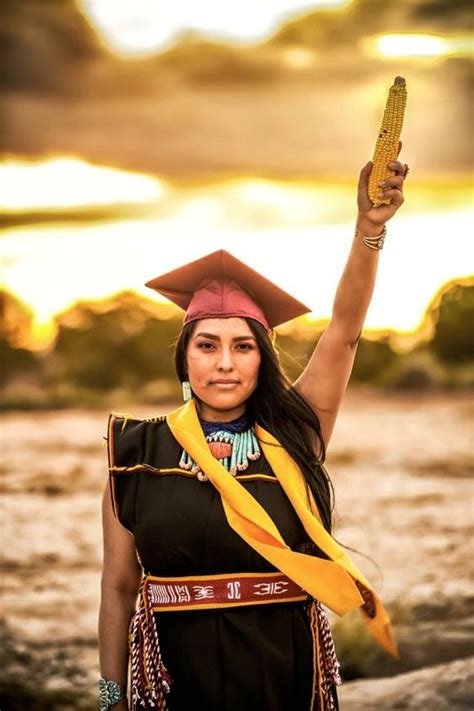 Portrait Of Sahmie Joshevama Hopi Recent Graduate Of