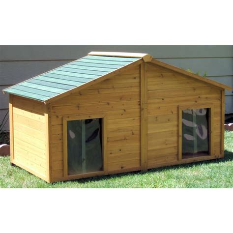 insulated dog house plans  large dogs