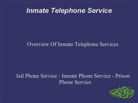 inmate telephone service inmate telephone services jail phone servi