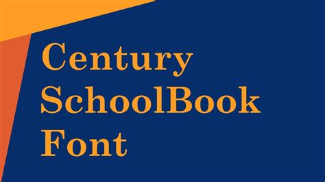 font century schoolbook amelaowl