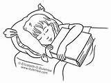 Coloring Sleep Drawing Book Dulemba Tuesday Getdrawings Asleep Hands sketch template