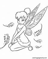 Tinker Bell Fairies sketch template