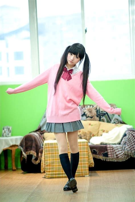 Coser Tiểu Nhu 小柔seeu School Girl Harajuku Cosplay Style Fashion