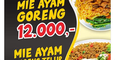 54 Desain Spanduk Mie Ayam Bakso Riset