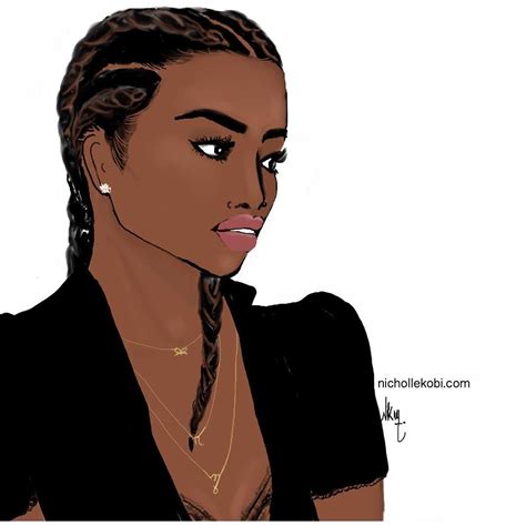Nicholle Kobi Black Women Art Pop Art Girl Beauty Art