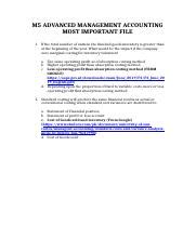 advanced management accounting  important filedocx