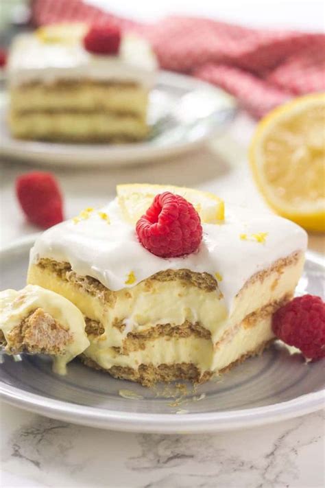 super easy lemon icebox cake  perfect  summer