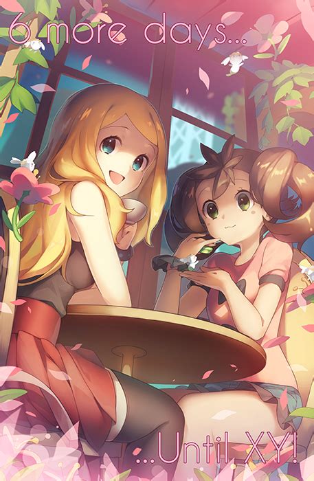 pokemon serena and shauna cafe pokemon pinterest pokémon anime and kalos region