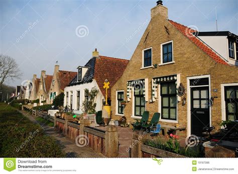 dutch houses stock photo image  typical architecture