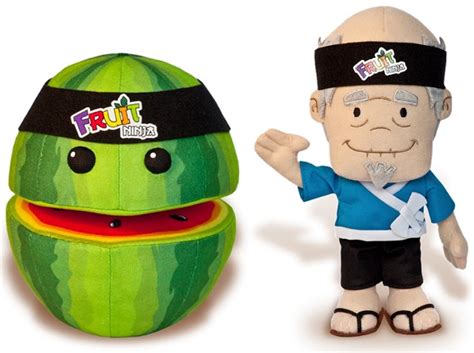 fruit ninja plush toys   perfect gift  ios gamers