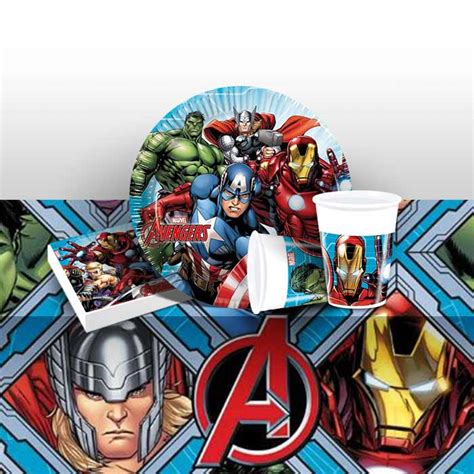 marvel avengers party plates and cups pack party save smile