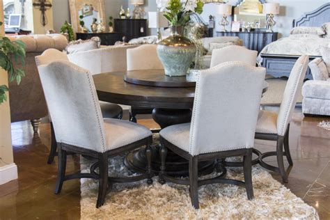home insights venetian tablegrp  dining table  upholstered