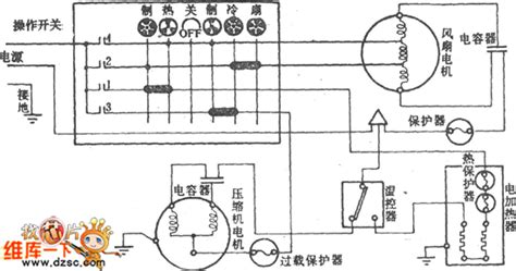 huali kcd  type window type air conditioner diagram electricalequipmentcircuit circuit