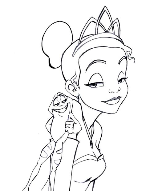 princess   frog coloring pages  getcoloringscom