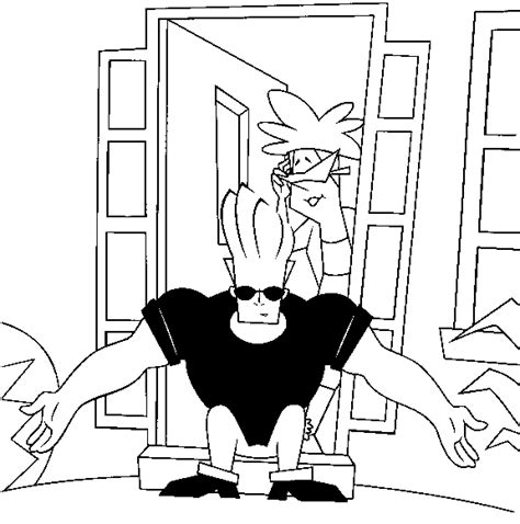 johnny bravo coloring pages  kids updated