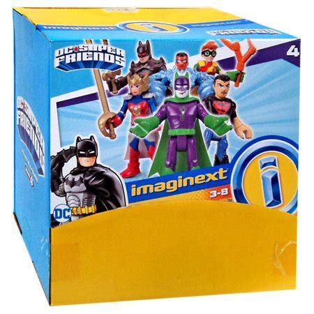 entertainment earth fisher price imaginext dc super friends blind bag series  pre orders