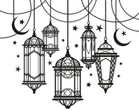 ramadan lantern template printable