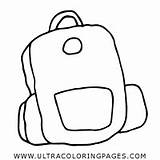 Backpack Coloring Pages sketch template