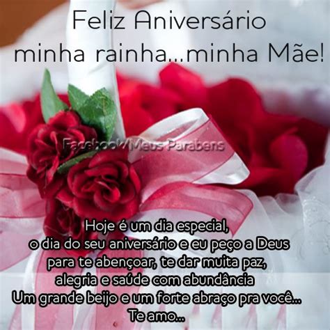 feliz aniversario minha rainha minha mae hoje  um