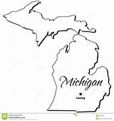 Michigan Outline State Clipart Upper Peninsula Clip Map Vector Google Dreamstime Clipground Craft Stock Search Use Preview sketch template