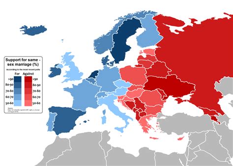 support for same sex marriage in europe maps pinterest map europe and marriage