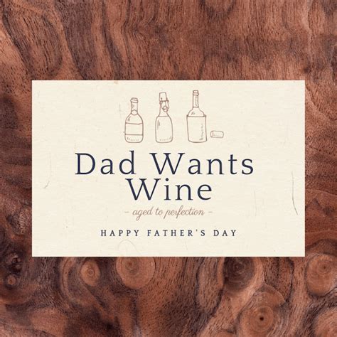 A Perfect Fathers Day T For Your Wine Loving Dad
