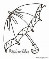 Umbrella Coloring Printable Pages Colouring Preschool Sheet Color Umbrellas Drawing Clipart Sheets Print Patterns Toddlers Hand Kids Clipartbest Embroidery Designs sketch template