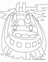 Coloring Pages Hovercraft Kids Bestcoloringpages Clipart Colouring Color Library Choose Board Ambulance sketch template