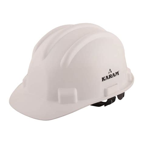 karam isi certified industrial safety helmet  plastic cradle