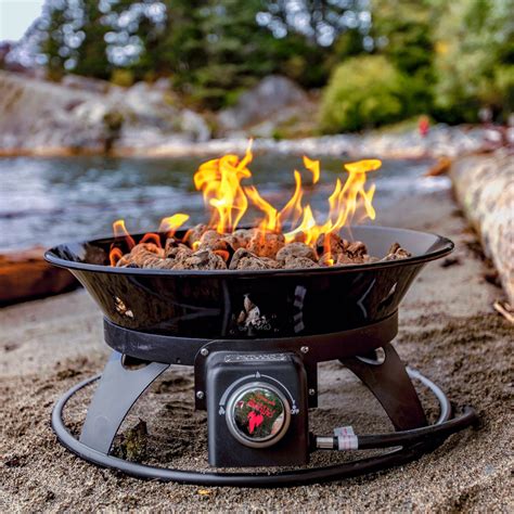 portable propane fire pits  camping  home