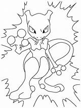 Coloring Mewtwo Pages Pokemon Mega Armored Promos Sm Star Card sketch template