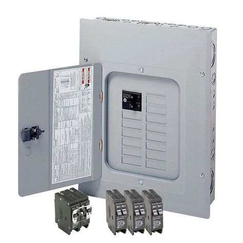 eaton  amp  space  circuit type br main breaker load center  pack includes