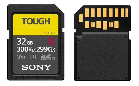 tough memory cards  sony  national photographic society