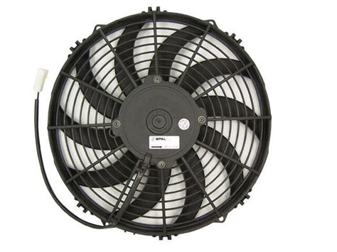 spal  high performance electric fan push air  cfm  volt  hp  ebay