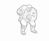 Kingpin Angry Coloring Pages Printable sketch template