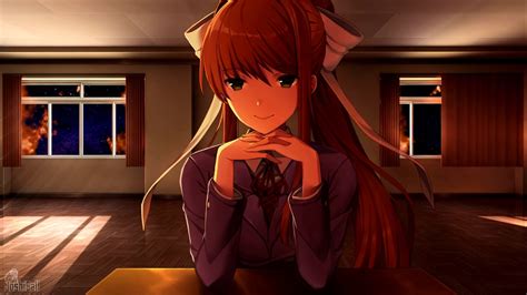 Just Monika Ii Ddlc Voice Over 55k Subscribers Youtube