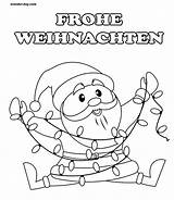Ausmalbilder Weihnachtsmann Drucken sketch template