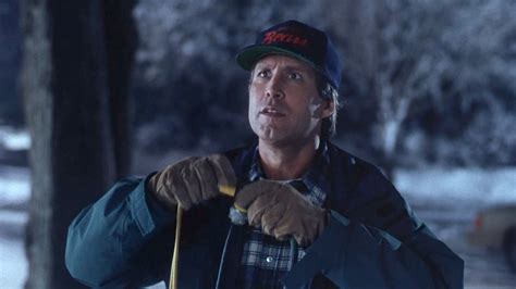 chevy chase recreates christmas vacation scene  lighting parade