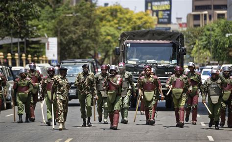 good news today kenyan police kill dozens  protesters