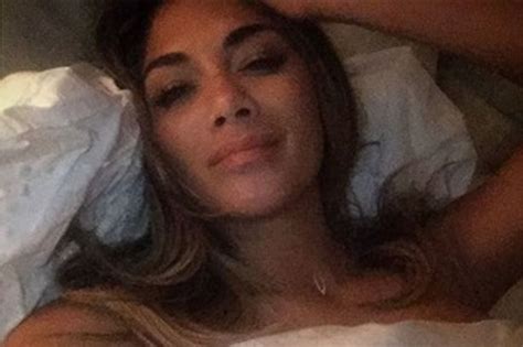 is nicole scherzinger s latest sexy selfie for her new man ed sheeran daily record