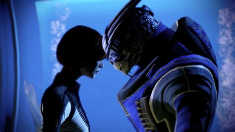 Video Games Mass Effect Garrus Vakarian Femshep Commander